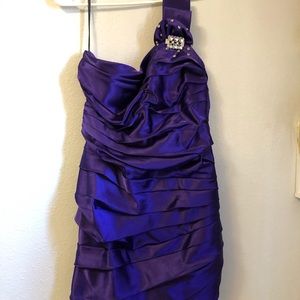 Purple dress!